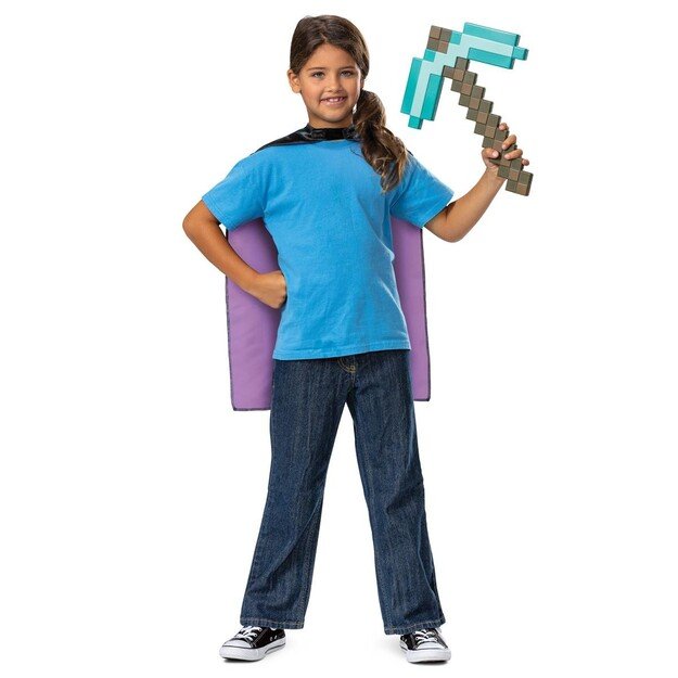 Disguise - Minecraft Role Play - Pickaxe & Cape Set (156249-15L)