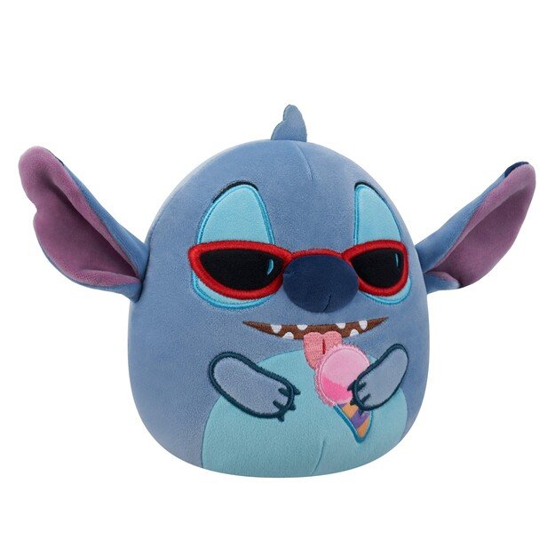 Squishmallows - 20 cm Plush Disney Stitch - Stitch with snow cone