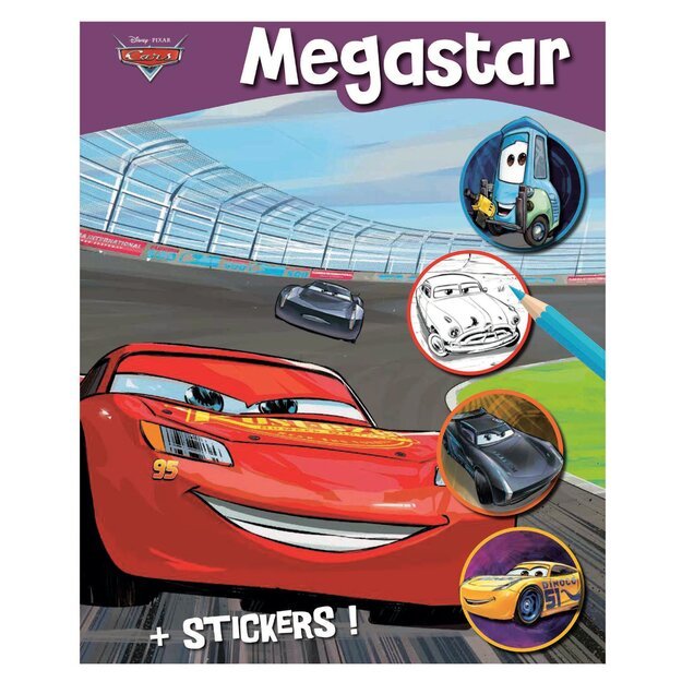 Disney - Megastar Colouringbook - Cars