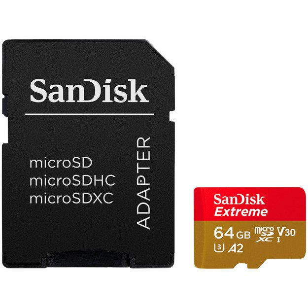 Memory Flash cards SANDISK SDSQXAH-064G-GN6MA