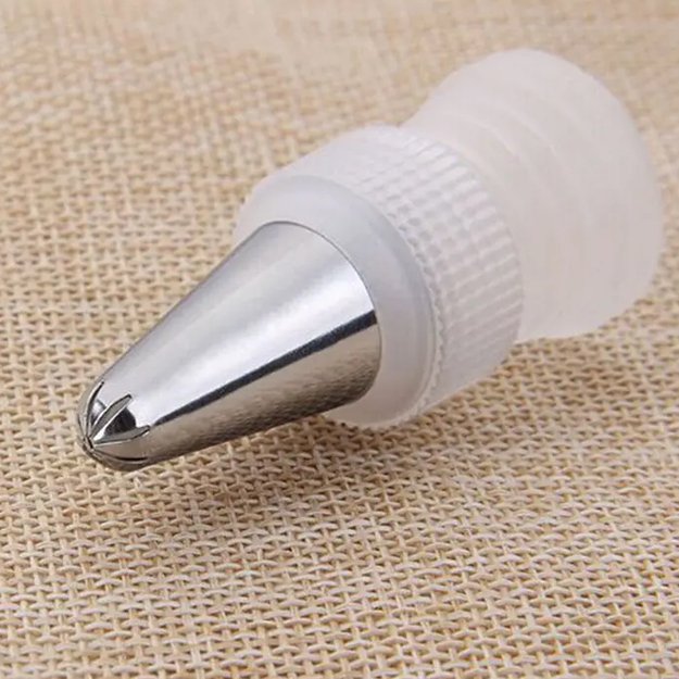 ZESTAW DUŻE TYLKI CUKIERNICZE 8x DO DEKORACJI TORTÓW I CIAST + ADAPTER  11