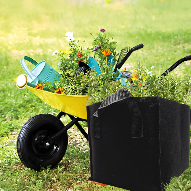 Felt Flowerpot Bag for Planting Vegetables and Flowers 8L