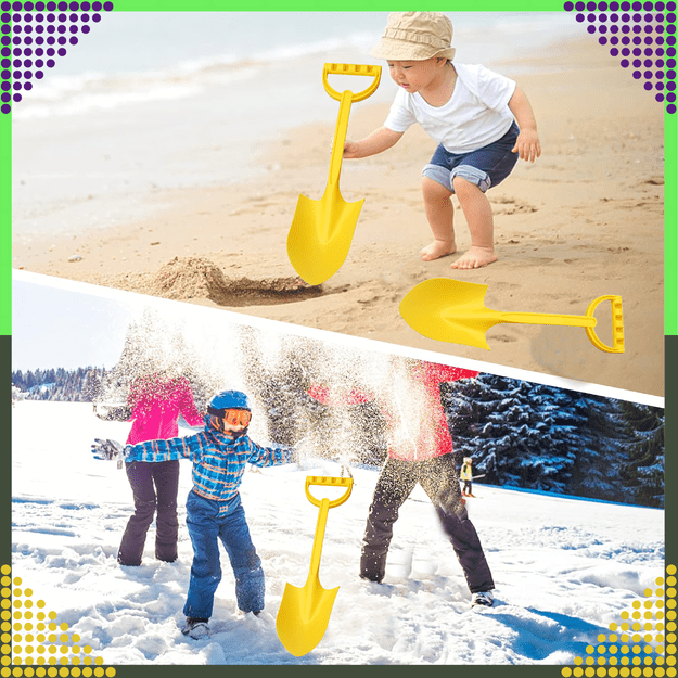 Łopatka Łopata Szpadel do Piasku na Plażę Piaskownice Mocna duża 51 cm  24