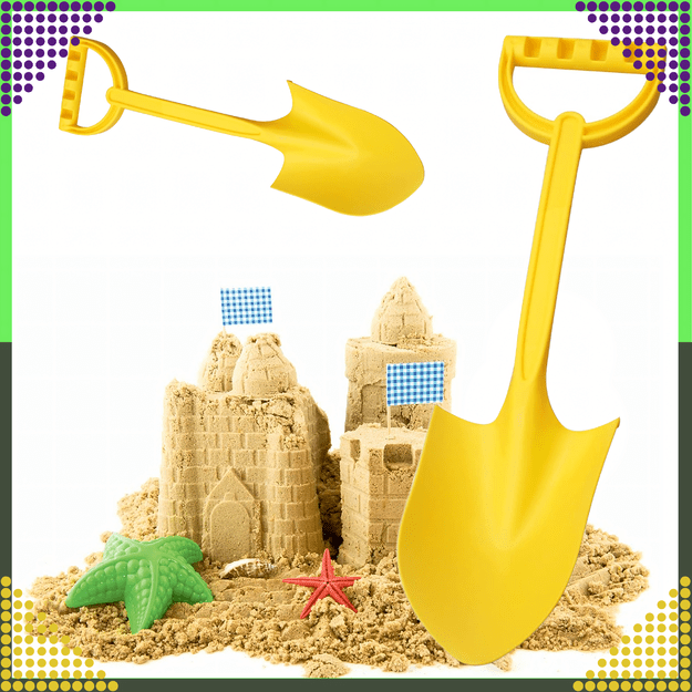 Łopatka Łopata Szpadel do Piasku na Plażę Piaskownice Mocna duża 51 cm  20