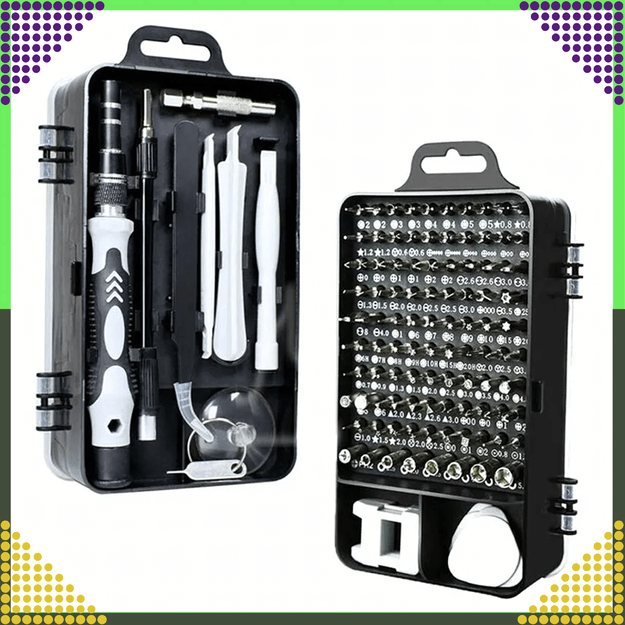 Zestaw Śrubokrętów Precyzyjnych Wkrętaki Torx Śrubokręty Precyzyjne 115w1 4