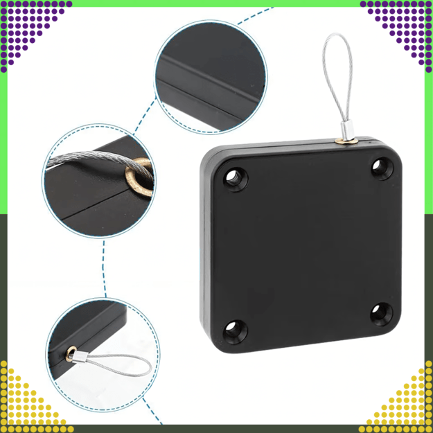 Lipnus durų uždarymo mechanizmas, suvyniojamas trosinis durų uždarymo mechanizmas, 1000 g