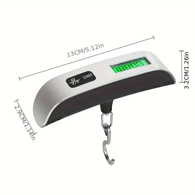 WAGA HAKOWA WĘDKARSKA BAGAŻOWA PODRÓŻNA CYFROWA ELEKTONICZNA RĘCZNA 50kg 7