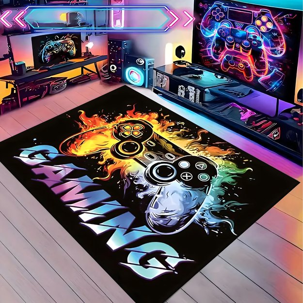 Mata Gamingowa Ochronna Dywan Chodnik pod Fotel Krzesło dla Graczy 40x60 cm 5