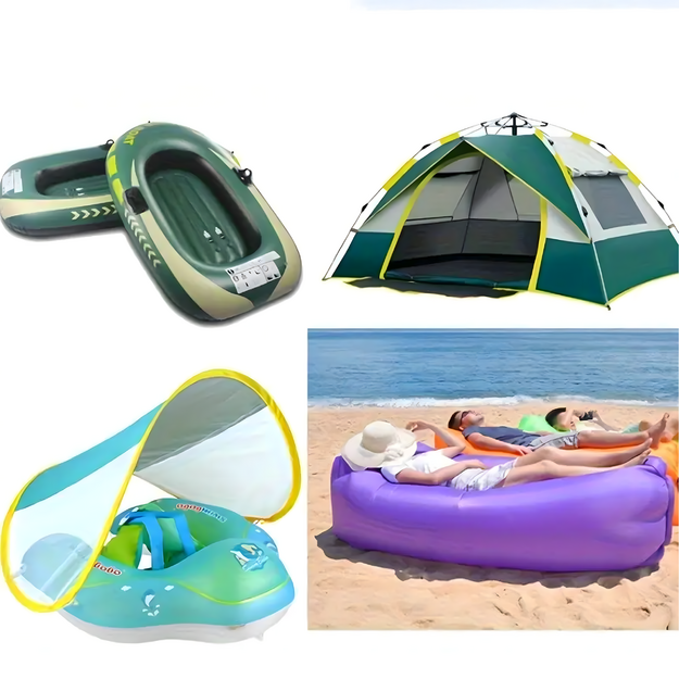 Repair patch for swimming pool mattresses Universal self-adhesive patches 6 pcs