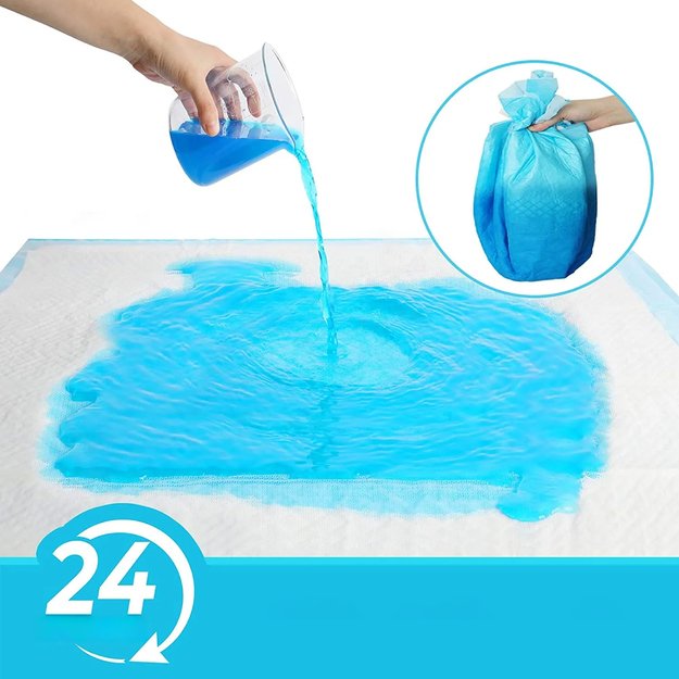 PODKŁADY MATY HIGIENICZNE DLA PSA DO NAUKI SIKANIA 90x60cm GRUBE 100 SZTUK 21