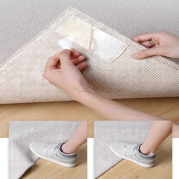 200 x  Mocna Taśma Nano Dwustronna Wodoodporna Wielokrotnego Użytku 3 m 3 cm 6