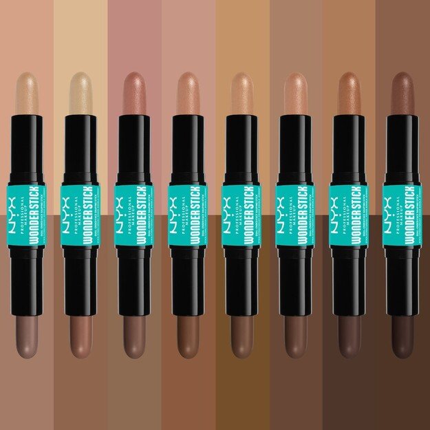 NYX Professional 466 - Wonder Stick Dual-Ended Face Shaping Stick 01 Fair