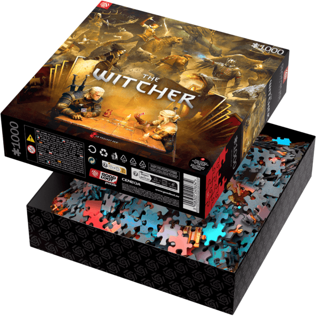 Good Loot - Gaming Puzzle: The Witcher Playing Gwent (1000 pieces) 1