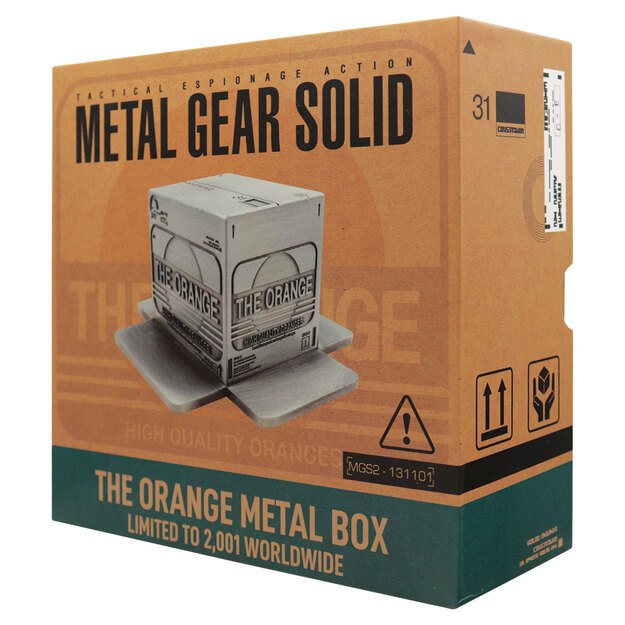 Metal Gear Solid 2 Replica Cardboard Box 6