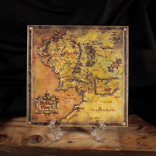 The Lord of the Rings Metal Map 4