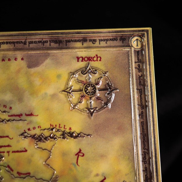 The Lord of the Rings Metal Map 5