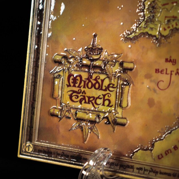 The Lord of the Rings Metal Map 6