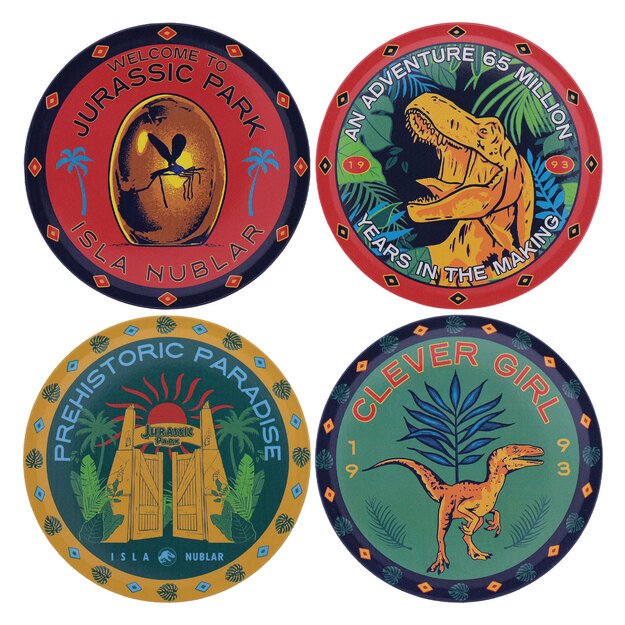 Jurassic Park Printed Drinks Coasters 9