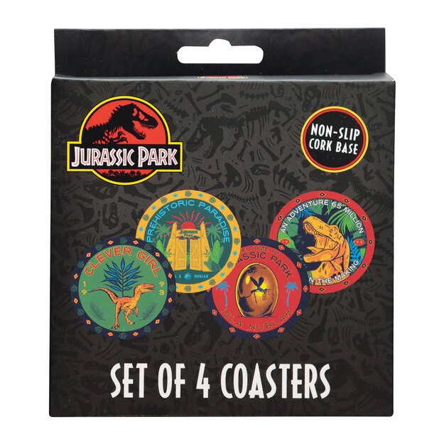 Jurassic Park Printed Drinks Coasters 6