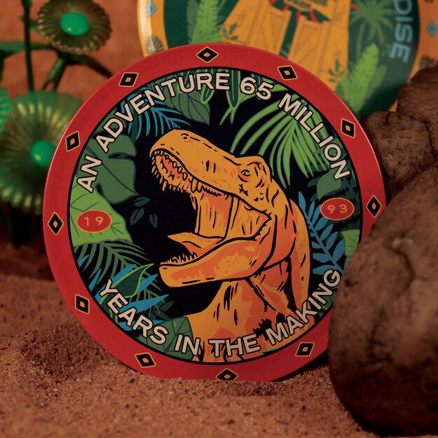 Jurassic Park Printed Drinks Coasters 1