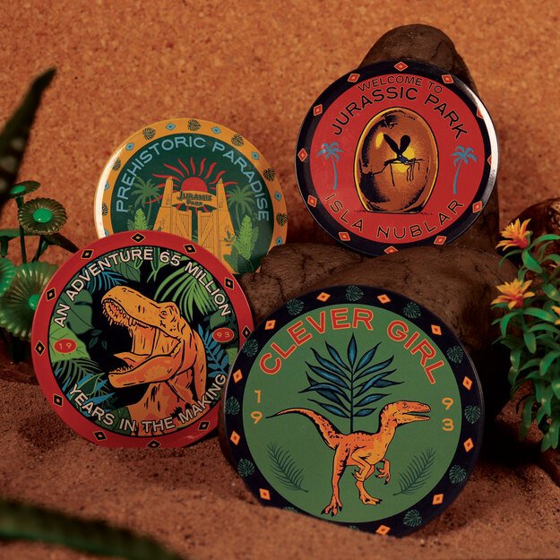 Jurassic Park Printed Drinks Coasters 2
