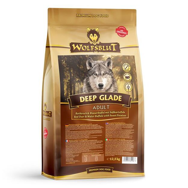 Wolfsblut - Dogfood Deep Glade 12,5 kg. - With Deer and buffalo
