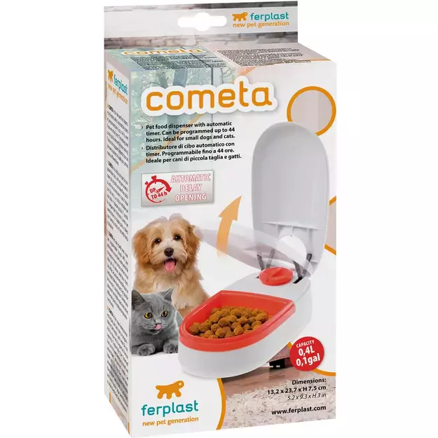 Ferplast - Automatic food dispenser 400ml - with delay up to 44 hours