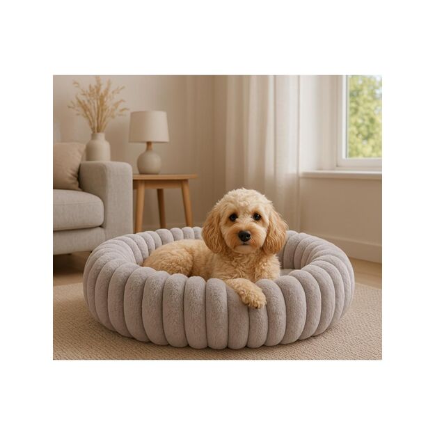 Nordic paws - Ripple Comfort Dogbed - Lightgrey - S 1