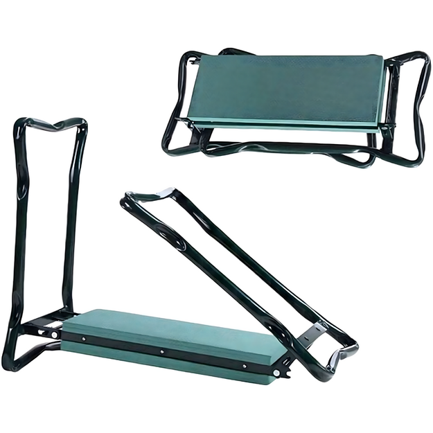 Saliekamais dārza taburete 3in1 + 2 x instrumentu turētājs