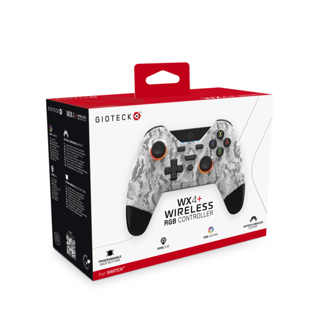 GIOTECK WX4+ Wireless RGB Controller
