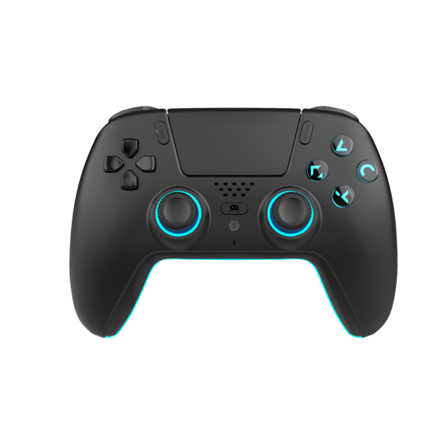 Trade Invaders - Wireless Bluetooth Controller for PS5 - LED - Black