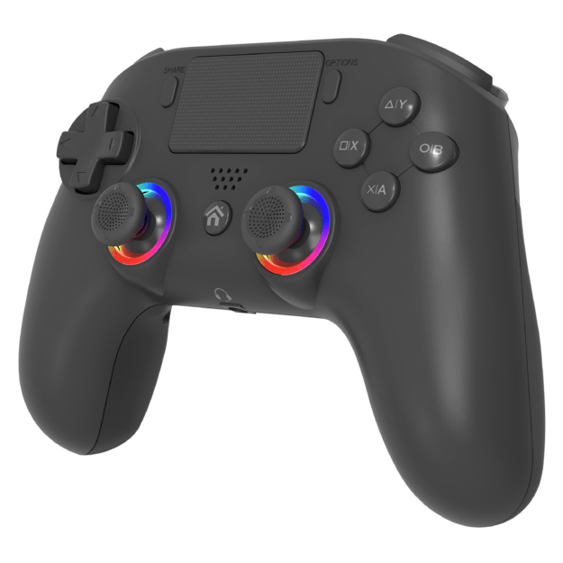 Subsonic Wireless Led Controller PS4 Black - PS4/PC