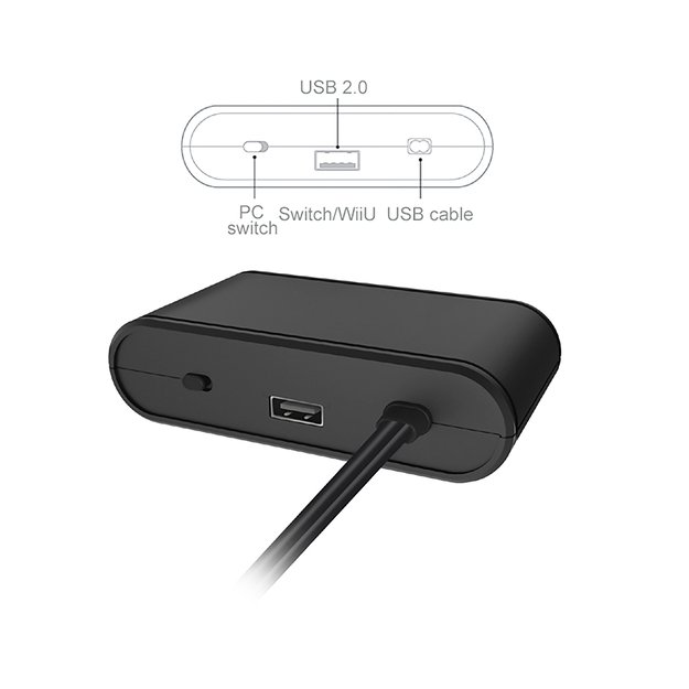Steelplay Gamecube® Controllers Adapter Switch 2