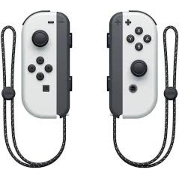 Nintendo Switch OLED Console with Joy-Con Black & White 2