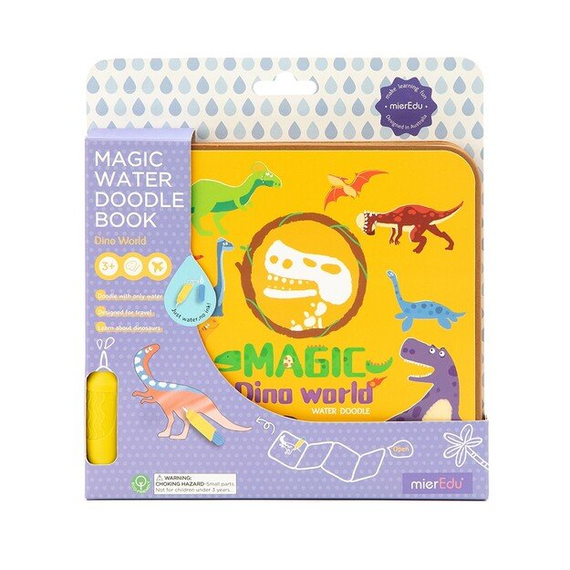mierEdu - Magic Water Doodle Book - Dino World (ME230D)