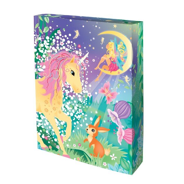 BOX CANDIY - Watercolor Art - Totally Magical Unicorns - (BC-1931)