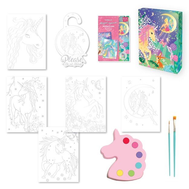 BOX CANDIY - Watercolor Art - Totally Magical Unicorns - (BC-1931)
