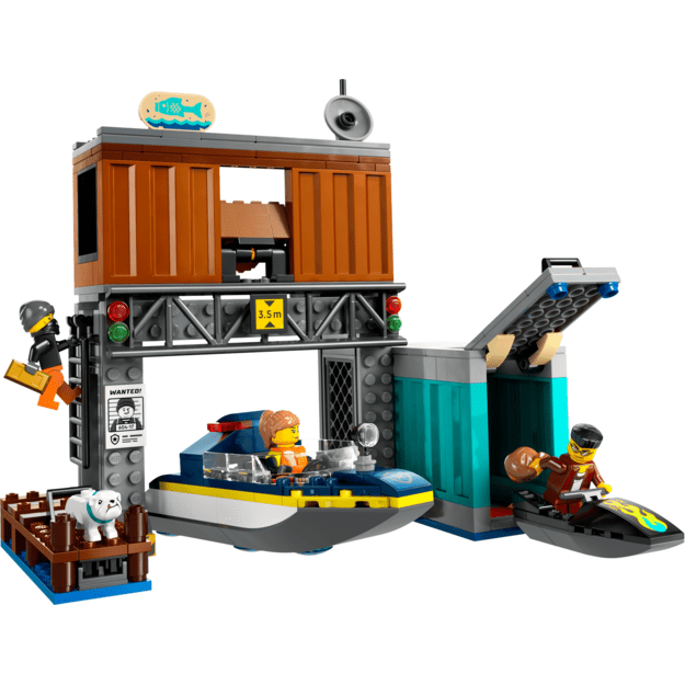 LEGO City - Police Speedboat and Crooks' Hideout (60417)