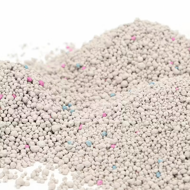 Dabīgā bentonīta kaķu pakaiši 20 kg, kunkuļojoši, bezputekļu, īpaši absorbējoši