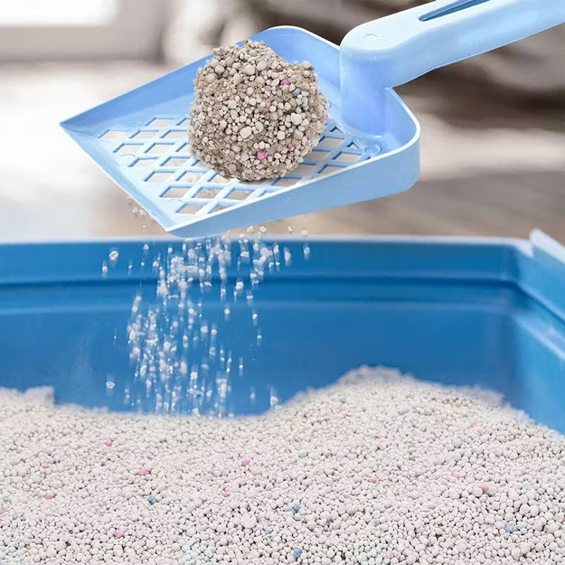 Dabīgā bentonīta kaķu pakaiši 20 kg, kunkuļojoši, bezputekļu, īpaši absorbējoši