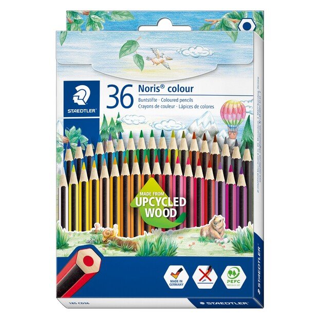 Staedtler - Noris Color Colouring Pencil, 36 pc (185 CD36)