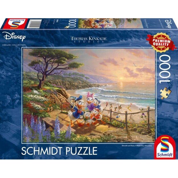 Schmidt - Thomas Kinkade: Disney - Donald & Daisy A Duck Day Afternoon (1000 pieces) (SCH9515)