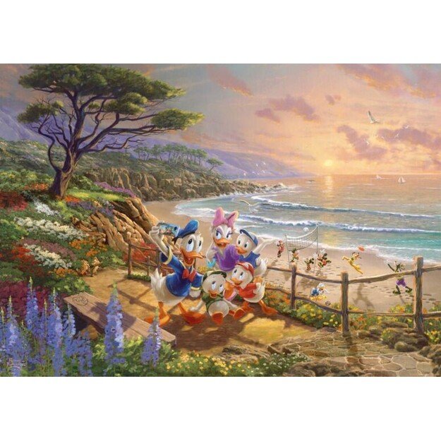 Schmidt - Thomas Kinkade: Disney - Donald & Daisy A Duck Day Afternoon (1000 pieces) (SCH9515)