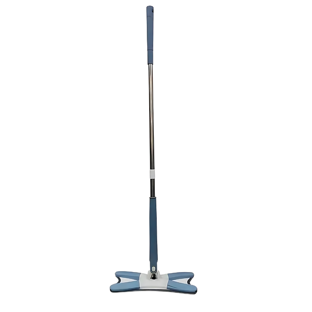 Plakans, salokāms, rotējošs, saspiežams mops ar pagriežamu tauriņa izspiedēju + uzpilde