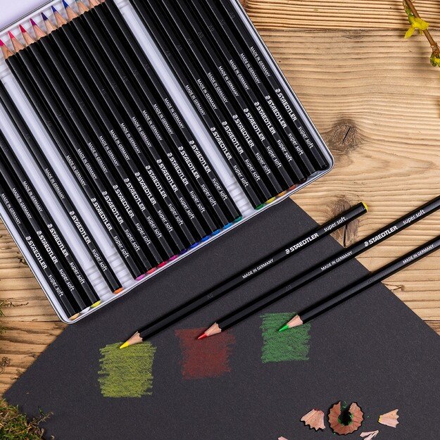 Staedtler - Soft Colored Pencil, 24 pcs (149C M24)
