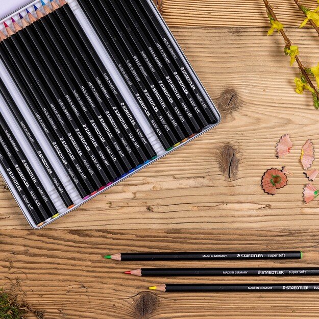 Staedtler - Soft Colored Pencil, 24 pcs (149C M24)