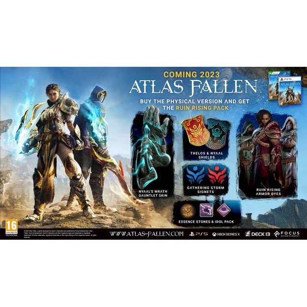 Atlas Fallen

  - PlayStation 5