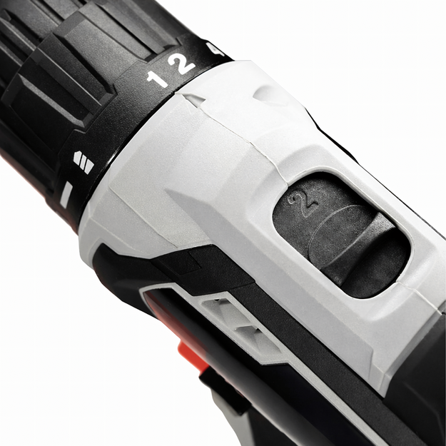 12 V belaidis atsuktuvas su LED atsuktuvų rinkiniu, dėkle, 2 x 1,5 Ah akumuliatoriai