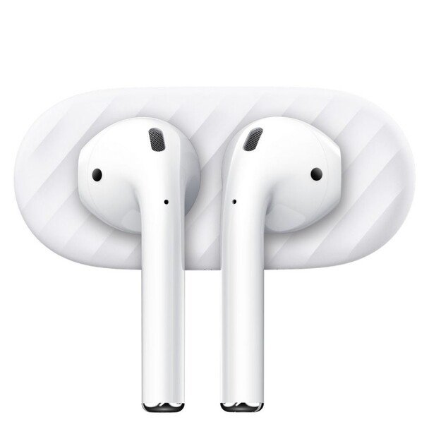 AirDockz - Magnetic holder for Airpods (Color: White)