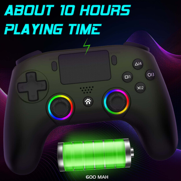Subsonic - Wireless LED Controller - PS5 (Green)
